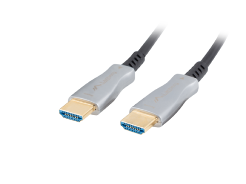 Cabluri video - Cablu HDMI M/M v2.0 10 m optic negru AOC