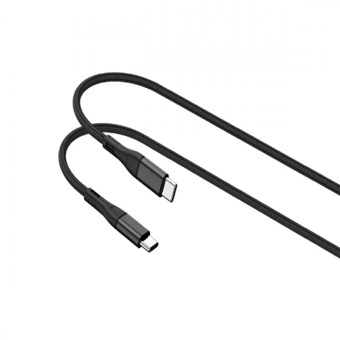 Cabluri periferice - Cablu Lemontti Super Fast Charge Type-C la Type-C, PD 100W, putere: 100W：5V/3A、9V/3A、12V/3A、15V/3A、20V/5A, lungime 1.2m, cablu