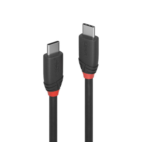 Cabluri periferice - Cablu Lindy 1.5m USB 3.2 Type C, lungime 1.5m, Supported Bandwidth: 20Gbps, Maximum Power: PD 3.0 with up to 60W (20V 3A), Maximum Resolution: 4K 4096x2160@60Hz