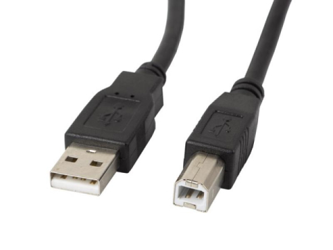 Cabluri periferice - Cablu USB-A(M)  USB-B(M) 2.0 1 m negru cu ferită