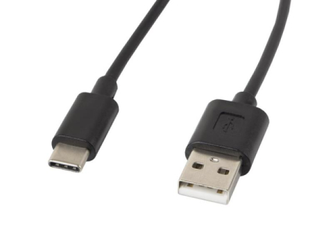Cabluri periferice - Cablu USB-C(M)  USB-A(M) 2.0 1,8 m negru