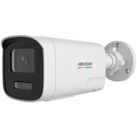 Camere supraveghere IP - Camera de supraveghere IP Bullet 6MP ColorVu 3.0 Hikvision DS-2CD1T67G3- LIUF/SL(2.8MM), 1/2.4" Progressive Scan CMOS Lentila fixa: 2.8mm, Iluminare min: Lumina alba: 50m, microfon incorporat, Slot ca