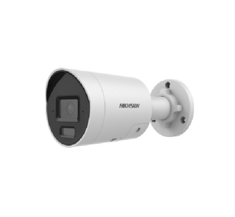 Camere supraveghere IP - Camera de supraveghere IP Bullet 8MP Hikvision DS-2CD2086G2H- I2U/SL(2.8MM)(EF), lentila fixa 2.8mm, iluminare min: Color: 0.0008 Lux @ (F1.0, AGC ON),0 Lux cu IR 40m, 2 microfoane incorporate, slot c