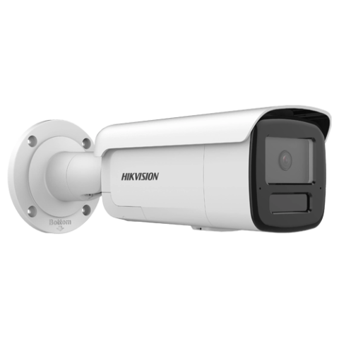 Camere supraveghere IP - Camera de supraveghere IP Bullet 8MP Hikvision DS-2CD2T86G2H- IS2U/SL(2.8MM), lentila fixa 2.8mm, iluminare min: Color: 0.0008 Lux @ (F1.0, AGC ON),B/W: 0 Lux cu IR 60m, 2x microfon incorporat, difuzo