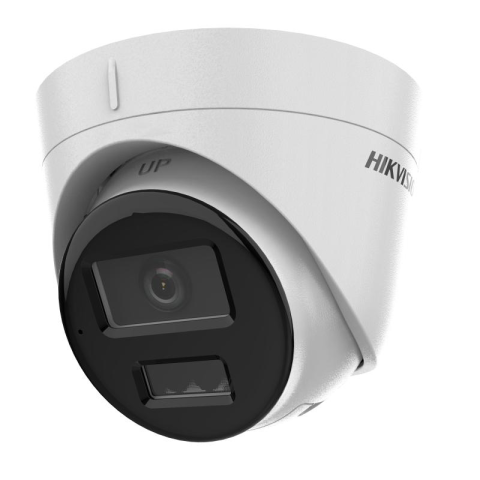 Camere supraveghere IP - Camera de supraveghere IP Turret 4MP Hikvision DS-2CD1343G2-LIUF(2.8MM), lentila fixa: 2.8mm, iluminare min.: Color: 0.005 Lux @ (F1.6, AGC ON),B/W: 0 Lux cu IR: 30m, microfon inclus, slot card de mem