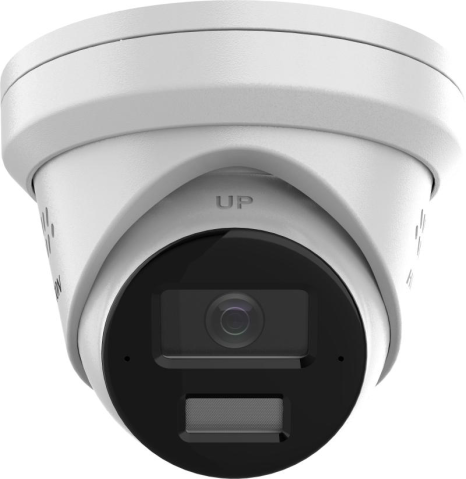 Camere supraveghere IP - Camera de supraveghere IP Turret 4MP Hikvision DS-2CD2343G2- LI2U/SL(2.8MM), lentila fixa 2.8mm, iluminare min: Color: 0.005 Lux @ (F1.6, AGC ON),0 Lux cu IR 30m, microfon incorporat, difuzor incorpor