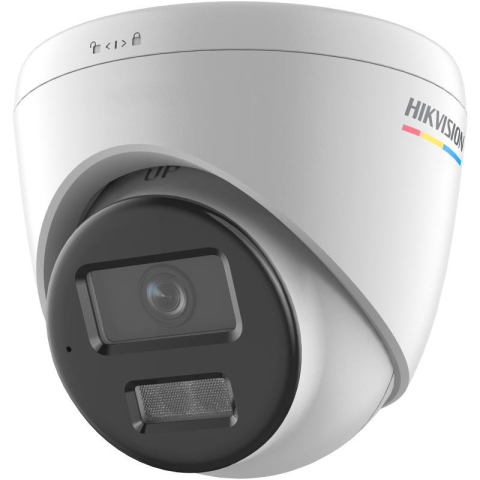 Camere supraveghere IP - Camera de supraveghere IP Turret 6MP ColorVu 3.0 Hikvision DS-2CD1367G3- LIU(2.8MM), Compresie: 1/2.4" Progressive Scan CMOS Lentila fixa: 2.8mm, Iluminare min: Lumina alba: 30m, microfon incorporat, 