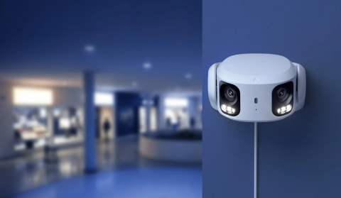Camere supraveghere IP - Camera de supraveghere Panoramic Reolink RP-PCT8MD; Senzor:1/2.65" CMOS Sensor Rezolutie video:8 Megapixeli(5120x1552 pixeli) Cadre/secunda:30 FPS Lentila fixa: 2.8mm - Panaromic 180° Dual Lens Unghi 
