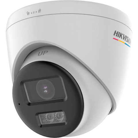 Camere supraveghere - Camera de supraveghere Turret 4K Hikvision DS-2CE72UF3T-LS(2.8MM), lentila fixa 2.8mm, iluminare min: 0.0005 Lux @ (F1.0, AGC ON), 0 Lux with cu lumina alba: 40m, IR 40m, iesire TVI, alimentare: 12 VD