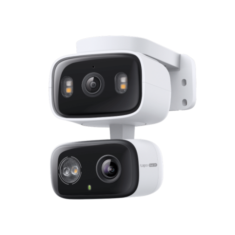 Camere supraveghere IP - Camera Dual Lens Indoor/Outdoor TP-Link, senzor 1/2.8" Progressive Scan CMOS Starlight Sensor, lentile fixe: Focal Length: 2.8 mm, Aperture: F1.6, lentile PT: Focal Length: 6.0 mm, Aperture: F1.6, nig