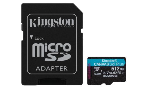 Carduri memorie - Card de Memorie Kingston 512GB Canvas Go! Plus CL10
