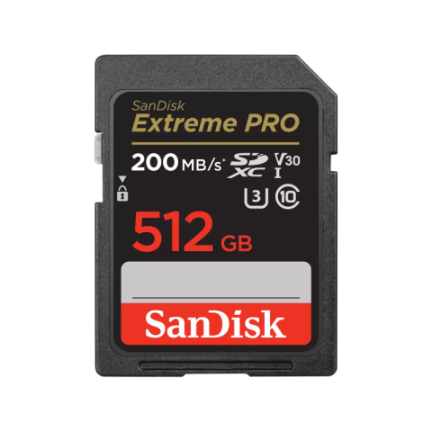 Carduri memorie - Card de memorie SanDisk Extreme PRO SDXC, 512 GB, Clasa 10