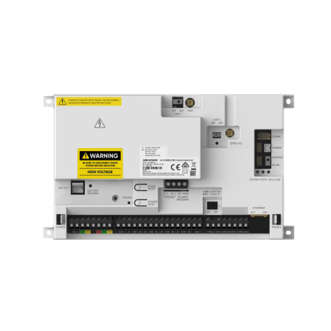 Centrale si tastaturi - Centrala alarma hibrida AX PRO Hikvision DS-PA502-64, EN50131 GRADE 2, 64 zone pe placa, maxim 64 zone, 32 partitii, dual BUS, 32 echipamente pe BUS, suporta maxim: 16 tastaturi, 8x Expandor 8 zone, 1