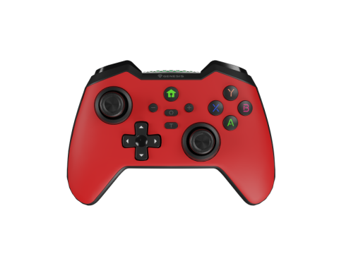 Accesorii console & PC - Controller wireless Genesis Mangan 400, tip Analog/Digital, interfata USB, bluetooth, numar butoane 19, lungime cablu 200 cm, acumulator 000 mAh, compatibilitate Android, iOS, MAC, Windows 10,11,7,8, 