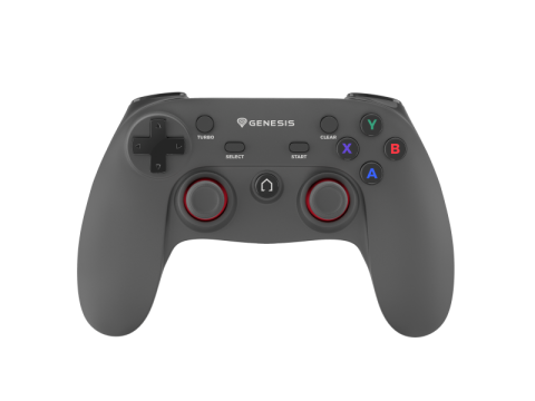 Accesorii console & PC - Controller wireless Genesis Mangan PV56, interfata 2.4 GHz, numar butoane 12, capacitate baterie 600 mAh, compatibilitate PC, PS3, negru