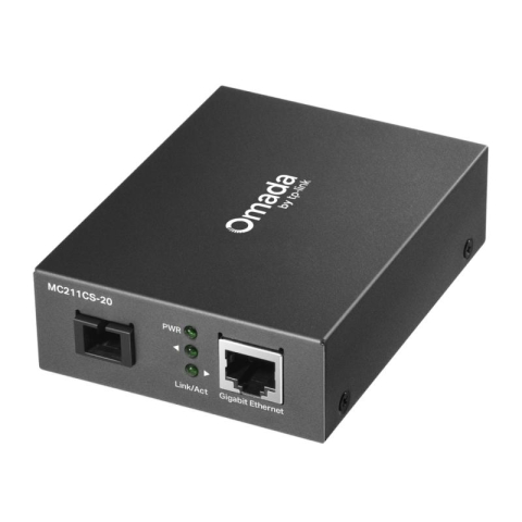 Media convertoare - Convertor Media TP-Link Omada MC211CS-2 1 Gbps, 1310TX/1550RX nm, 20 km, RJ-45 - SC/UPC