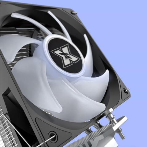 Coolere Procesor - Cooler CPU Serioux CC120ARGB, dimensiuni 120x120x25mm, viteza ventilator 800-1800±200RPM, TDP: 180 - 200W, durata de viata 30 000 ore, iluminare LED, suporta seriile INTEL & AMD