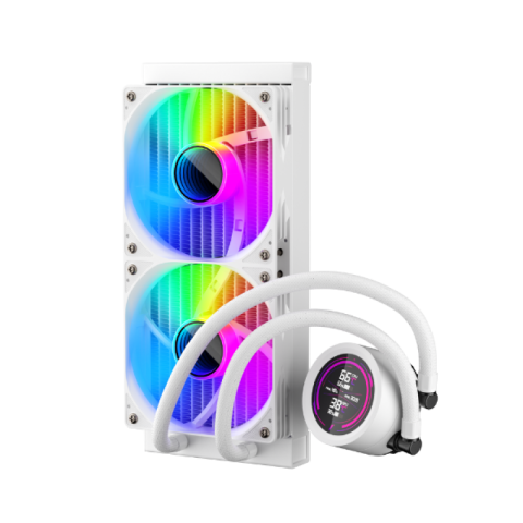 Coolere Procesor - Cooler Procesor 1stPlayer Thunderstorm TS4 240, Lichid, 12 cm, 2 ventilatoare
