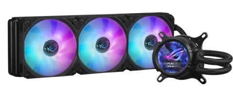 Coolere Procesor - Cooler Procesor ASUS ROG STRIX LC III 360 ARGB, Lichid, 12 cm, 3 ventilatoare, aRGB