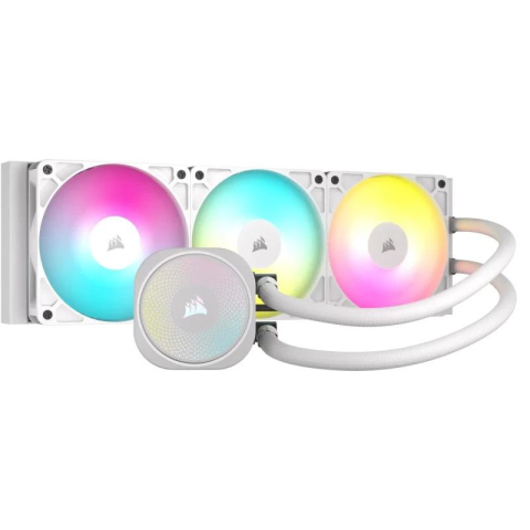 Coolere Procesor - Cooler Procesor Corsair Nautilus 360 RS ARGB, Lichid, 3 ventilatoare, aRGB