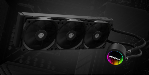 Coolere Procesor - Cooler Procesor GENESIS HYDRIA 360, Lichid, 3 ventilatoare, aRGB