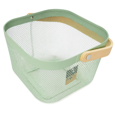 Seturi Textile Bucatarie - Cos cu maner Risa verde
