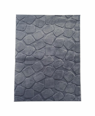 Covoare - Covor, model in relief,Stone,120x160 Gri