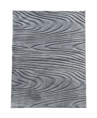 Covoare - Covor, model in relief,Wave, 160x230 Gri