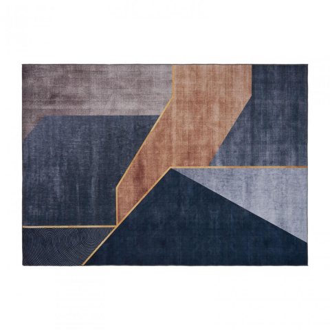 Covoare - COVOR PRINT DIGITAL 3D 160x230 CM GOLD
