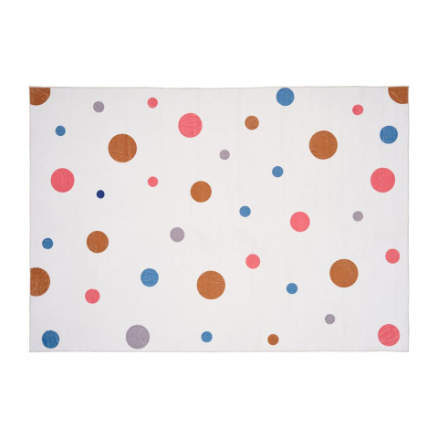 Covoare - Covor printat, BUBBLE 160x230 cm, lavabil cu spate antialunecare, inaltime fir 3mm