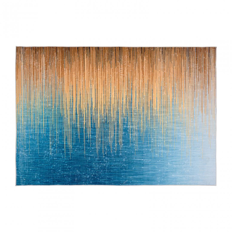 Covoare - Covor printat, FUSION  160x230 cm, lavabil cu spate antialunecare, inaltime fir 3mm