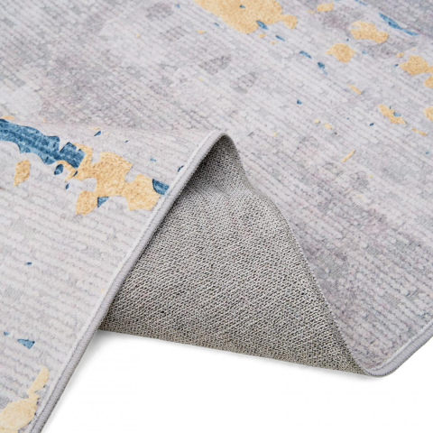 Covoare - Covor printat, LUNA 70x140 cm, lavabil cu spate antialunecare, inaltime fir 3mm