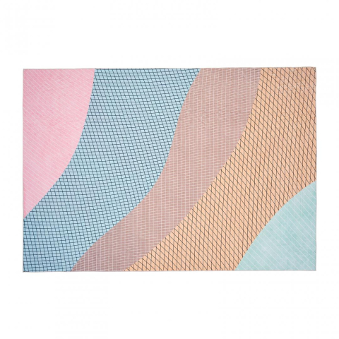 Covoare - Covor printat, RAINBOW  200x300 cm, lavabil cu spate antialunecare, inaltime fir 3mm