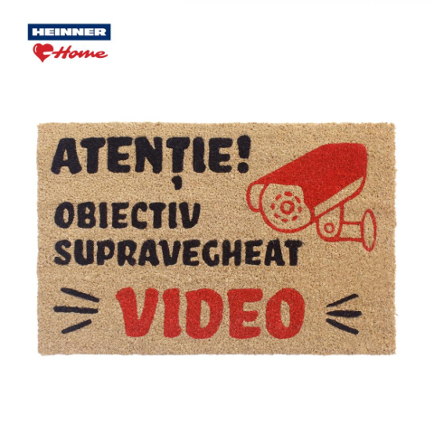 Covorase intrare - COVORAS INTRARE COCOS 60X40CM,FUN, VIDEO