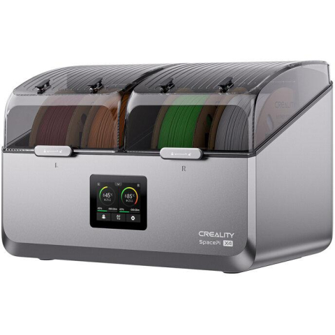 3D SCANNERS - CREALITY 3D SPACE PI X4 FILAMENT DRYER, Capacitate: 4 role de filament, doua camere independente cu control temperatura independent, temperatura: pana la 85°C, dezumidifcare activa, Touchscreen 3.2", 
