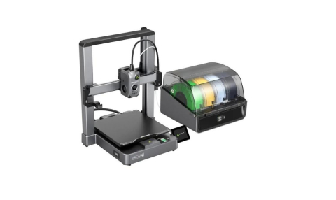 Imprimante 3D - CREALITY HI COMBO 3D PRINTER, Tehnologie FDM, Volum printare: 260 × 260 × 300 mm, dimensiuni imprimanta: 409 × 392 × 477 mm, Touchscreen 3.2", Camera video pentru monitorizare, Senzor filament, Viteza