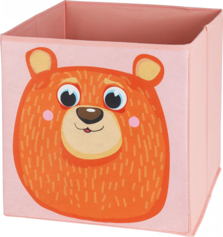 Paturi picnic - Cutie pliabila,30x30x30,Urs