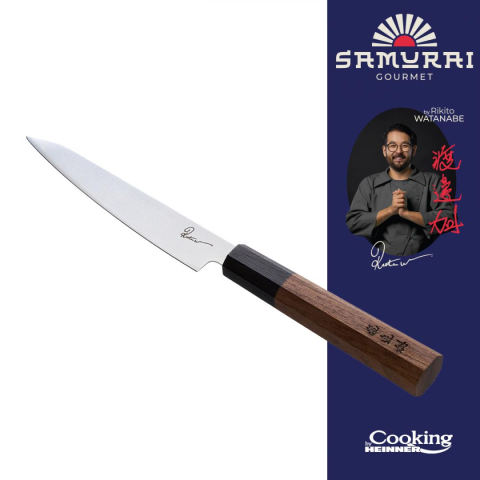 Cutite & seturi - CUTIT UNIVERSAL 13 CM, RIKITO WATANABE, SAMURAI GOURMET, COOKING BY HEINNER