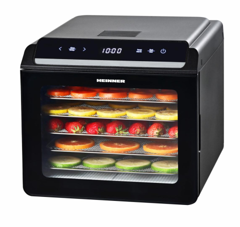 Deshidratoare - DESHIDRATOR FRUCTE SI LEGUME HEINNER NATUREDRY HFD-KD600BK