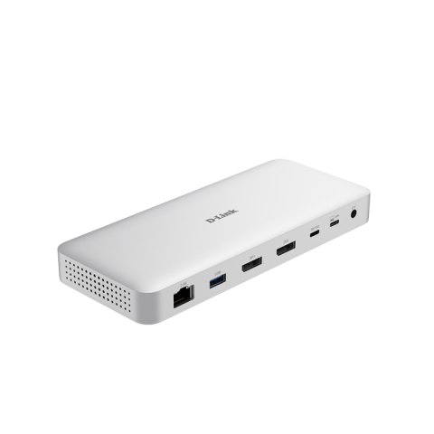 Docking stations - Docking station D-Link 9-in-1 USB4 Docking Station, USB Type-C, 100W, Gri, 2 ani Garantie