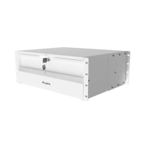 Accesorii - Drawer Lanberg 19", RAL color RAL7035, maximum load 90 kg, Range of adjustment  360 - 610 mm