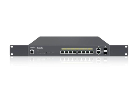 Switch-uri - EnGenius Managed / stand-alone 13i 10xGbE + 2xSFP L2+, 130W Cloud Switch (PoE+) with 2x SFP, 8-port GbE PoE.af/at(+) 130W. 4 Uplink (2xGbE 2xSFP) L2+ 13i switch with Cloud Management