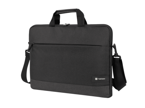 Genti laptop - Geanta laptop NATEC Goa, Negru, 2 ani Garantie