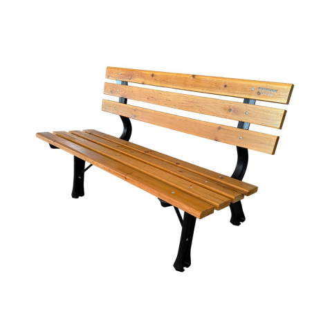 Sezlonguri - HEINNER BANCA LEMN/OTEL 120*57*70CM