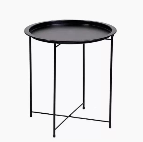 Seturi de mobilier - HEINNER MASA PENTRU CAFEA DIN OTEL D46*H53CM