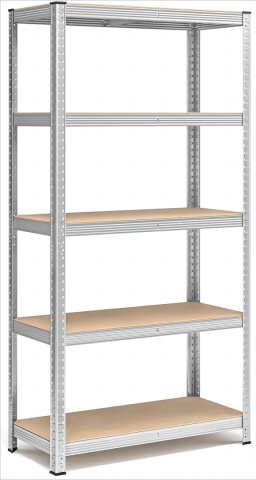 Altele - HEINNER RAFT METALIC CU 5 POLITE 90*40*180 CM