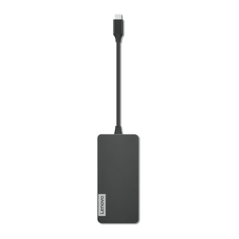  Hub-uri USB - Hub USB Lenovo USB-C, 5 porturi, HDMI, Gri