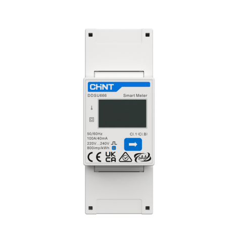 Comunicare si monitorizare sisteme solare - HYXi 1P Smart Meter DDSU666 100A
