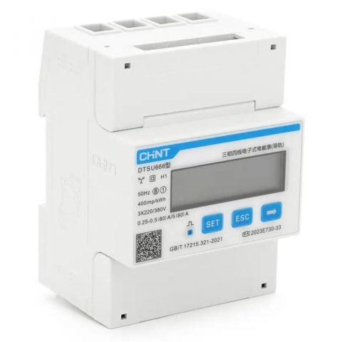 Comunicare si monitorizare sisteme solare - HYXi 3P Smart Meter DTSU666-250A