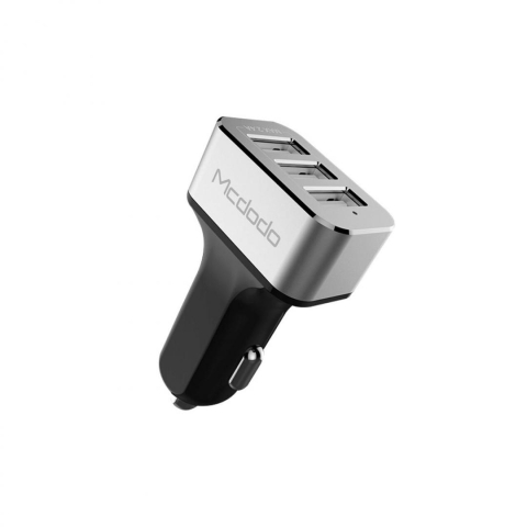Incarcatoare telefoane - Incarcator Auto MCDODO CC-2231, 5W, 3 porturi, Gri